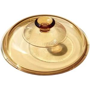 비전 냄비 뚜껑 큰사이즈 비전웨어 양수 논스틱 리터 내열 유리 0.8L