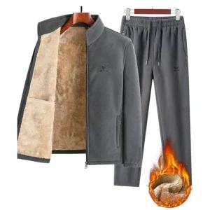 남성 기모 트레이닝 세트 겨울 양털 런닝복 셋업 츄리닝