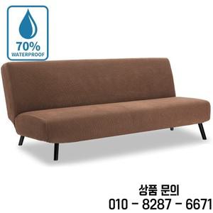 방수 팔걸이 없는 소파 침대 커버 단색 신축성 탄성 슬립 접이식 가구 홈 이불 벤치