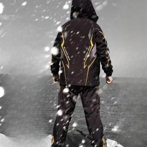 겨울 낚시복 고어텍스 방풍 후드형 방한 상하의 바다 방수 점퍼