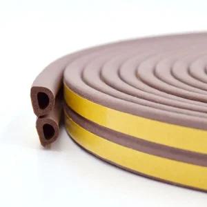 D자형 문틈막이 창문 커버 10M 씰링가드 문풍지 바닥틈새 바람막이 방지 외풍 소음