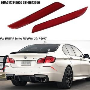 BMW 528i 535d M5 F10 2011- 리어 범퍼 리플렉터 램프 렌즈 63147842955