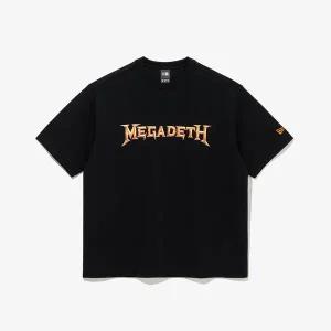 갤러리아 [뉴에라]메가데스 백 그래픽 티셔츠 블랙_14860544