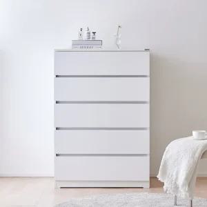 동서가구 라임 5단 800 깊은 광폭 서랍 DF645759