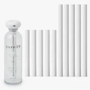 케어팟 가습기 필터 퓨어텐 미니 사무실 유리병 10개