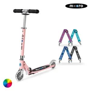 마이크로 스프라이트 LED 두발 초등학생 킥보드(색상선택)