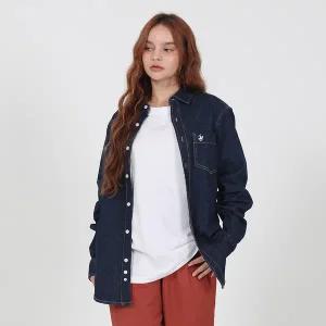 [비버리힐스폴로클럽] 여성 데님셔츠 진청 SH124_W _A