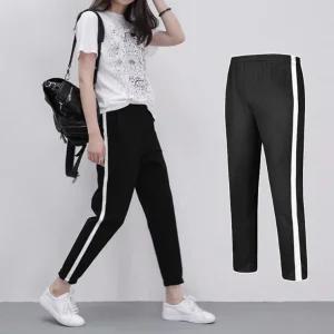 밴딩 트레이닝 팬츠 여자 바지 편한 츄리닝 체육복