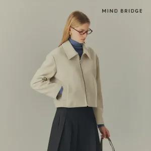 (택가 179,000)마인드브릿지 집업숏코트 MYCA7203