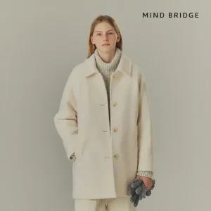 (택가 259,000)마인드브릿지 부클하프코트 MYCA7212