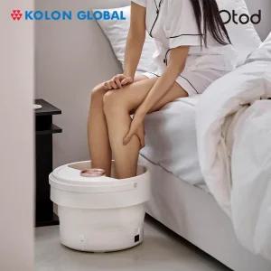 [26년형] 코오롱공식  폴디오 OTDFM-100 습식족욕기 접이식 전국AS