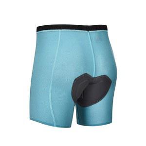 3D 패딩 인체공학적 자전거 반바지 충격 흡수 편안한 경량 블루 남성용 사이클링 속옷