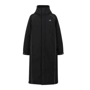 NB 뉴발란스 하이브리드 롱 벤치파카 남성 여성 공용 자켓 집업 블랙 NBNQE42153-19