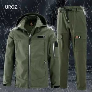 방수낚시복 동계 바다 작업복 선상 방수 낚시복 낚시 ES