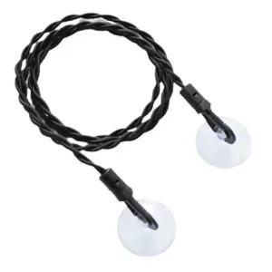 부착형 빨래줄 원룸 사용 추가 설치 공간 절약 세탁줄 블랙 빨래걸이 캠핑빨래줄