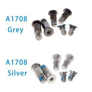 실버/그레이 하단 쉘 커버 명판 나사 Macbook Pro 6pcs 13 15 A1706 늦은 2016