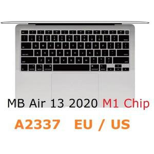 맥북 호환용 소프트 스킨 실리콘 방수 키보드 커버 필름 보호기 뉴 에어 13 2020 A2337 M1 칩 EU US