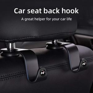 자동차 시트 백 후크 머리 받침 보관함 정리함 현대 호환 N 라인 성능 용 액세서리 I20 IX35 I30 Sonata El