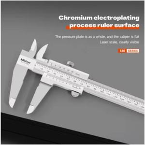 Mitutoyo 버니어 캘리퍼스 고정밀 0.02mm 측정 스케일 게이지 0-150/200/300mm 정확한 도구