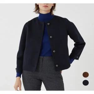 [올리비아로렌]데일리스트 라운드넥 핸드메이드자켓MDBEA3W9271