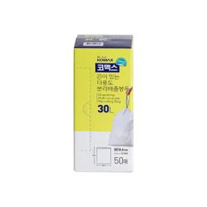 코멕스 끈이 있는 다용도 분리배출 봉투 30L 50매