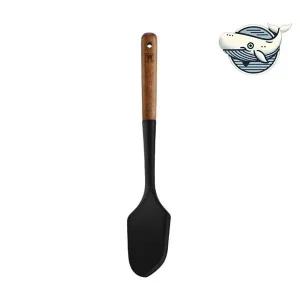 [골드스마일]내열 실리콘 스패츌라 주방용품 블랙 요리 도구 실리콘볶음주걱