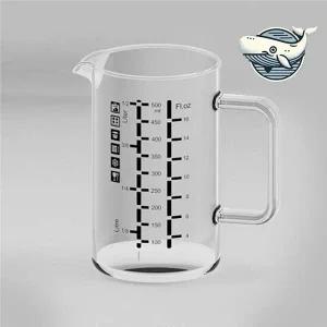 [골드스마일]내열 유리 계량컵 500ml 다용도 저그 요리 글라스계량저그