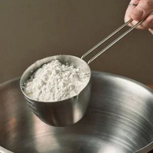 스텐 손잡이 계량컵 200ml 요리 용량컵 비커 주방 계량기