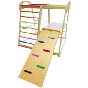 원목 정글짐 놀이터 놀이시설 카페 등반 실내 컬러 퍼즐사랑 케이지 입체퍼즐 조합놀이대