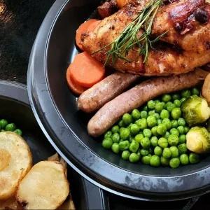 거실 접이식 사진인화지 탁자 양면 여행 사진 액자 (WE1188F)