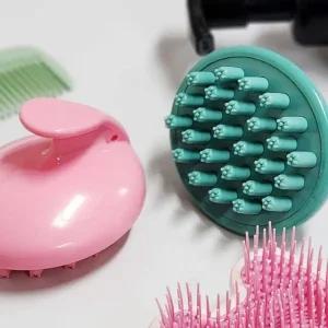 머리브러쉬 두피마사지기 거품내기 머리마사지기 (WFK8T2J)