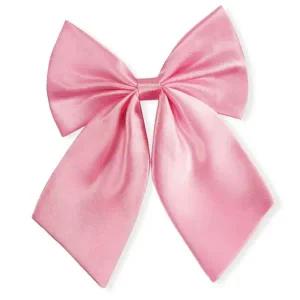 [콩심팥심]여자리본타이 교복 촬영 다용도 편리한 교회넥타이 핑크