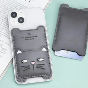 [콩심팥심]카드 포켓 지갑 부착형 핸드폰 교통카드 스마트폰