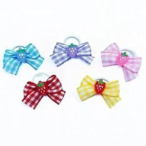 [셀러허브 스포츠레저]애견 머리정리용 헤어 고무줄 D12953 4개 빗살삔