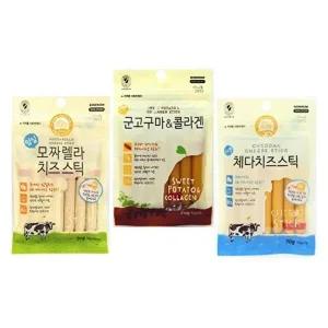 [셀러허브 스포츠레저]치즈함유 강아지 간식용 소시지 7p D02368 2개 반려견