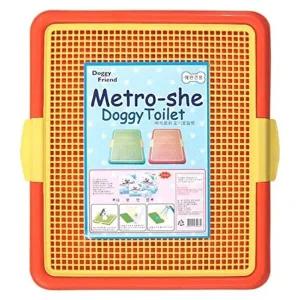 [셀러허브 스포츠레저]상판 분리형 오렌지색 반려견 배변판 D00832 개배변판