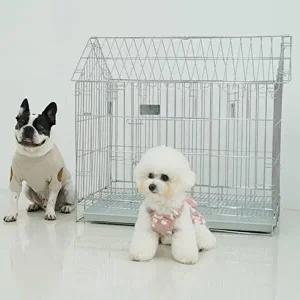 [셀러허브 스포츠레저]대형 애견용 간편조립 철장 J94020 강아지동굴방석