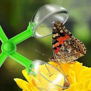 [셀러에이드]곤충채집 집게 잡기 도구 14cm 곤충채집채 곤충잡기