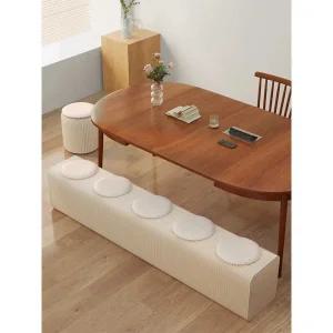 종이의자 골판지의자 페이퍼벤치 인용 공간활용 6인용