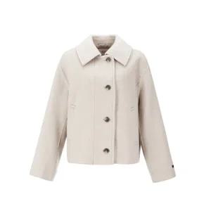 [롯데백화점]SOUP 스탠카라 크롭 숏 코트 SBAJK90