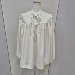 [나인스텝]리본벨벳블라우스 N25NS5402 YS