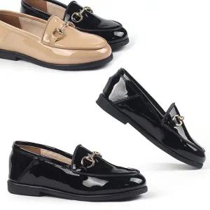 [아이잼슈즈]사슬장식 교복 초등 아동 남아 여아 주니어 구두 로퍼
