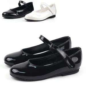 [아이잼슈즈]국내제작 에나멜 메리제인 아동플랫 유아구두 키즈단화 연주회