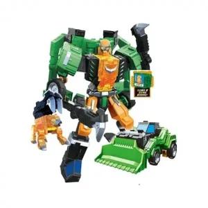 디고베어젬 불도저 합체 변신로봇 헬로카봇 장난감