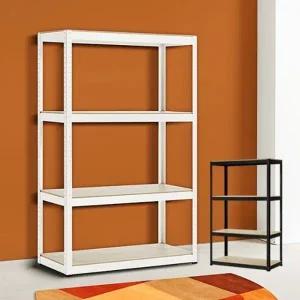 무볼트앵글90 4단 150 철제수납선반장 베란다창고정리