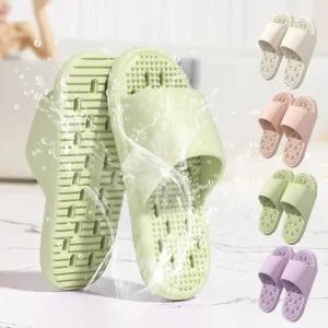 [다잇템] 여자 색상 물빠짐 욕실화 실내용 통기성 슬리퍼