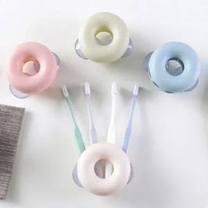 도너츠 칫솔 꽂이 식기 건조대 욕실 선반