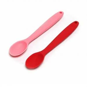 대코 실리콘 이유식스푼1p 유아수저 실리콘스푼 쨈스푼