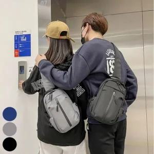 깔끔한 남성 슬링백 어깨편한 크로스백 방수 가방