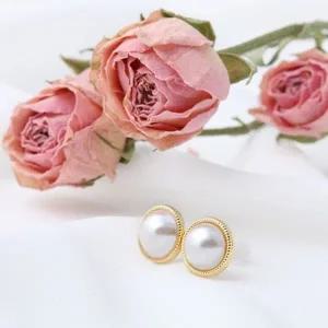 실리콘귀걸이/귀찌 썬앤펄 2종